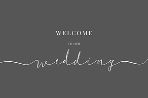 44 Fonts Xanas Wedding Font Family