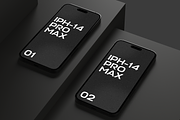 iPhone 14 Pro Max Mockup 03, an iPhone Mockup by 360 Mockups (Thumbnail 1 of 2)