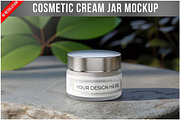 Cosmetic Cream Jar Mockup PSD, a Packaging Mockup by Bruno's Shop (Thumbnail 1 of 4)