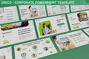 Unico - Corporate Powerpoint, a Presentation Template by SlideFactory