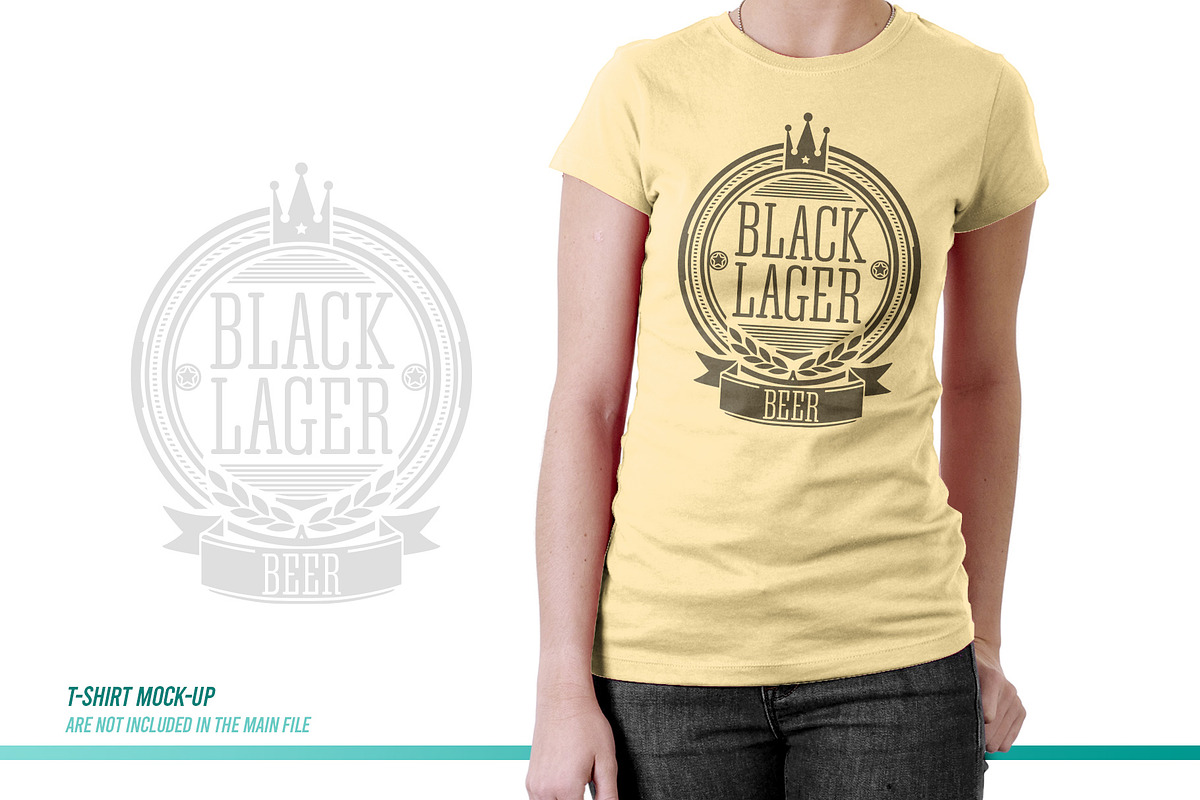 Beer T-Shirt Design Template, a Templates & Theme by The Design For Co. (Photo 3 of 3)