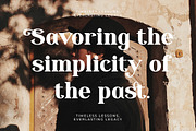 Silenta Vintage Alternate Serif Font, a Serif Font by Letterena Studios (Thumbnail 7 of 15)