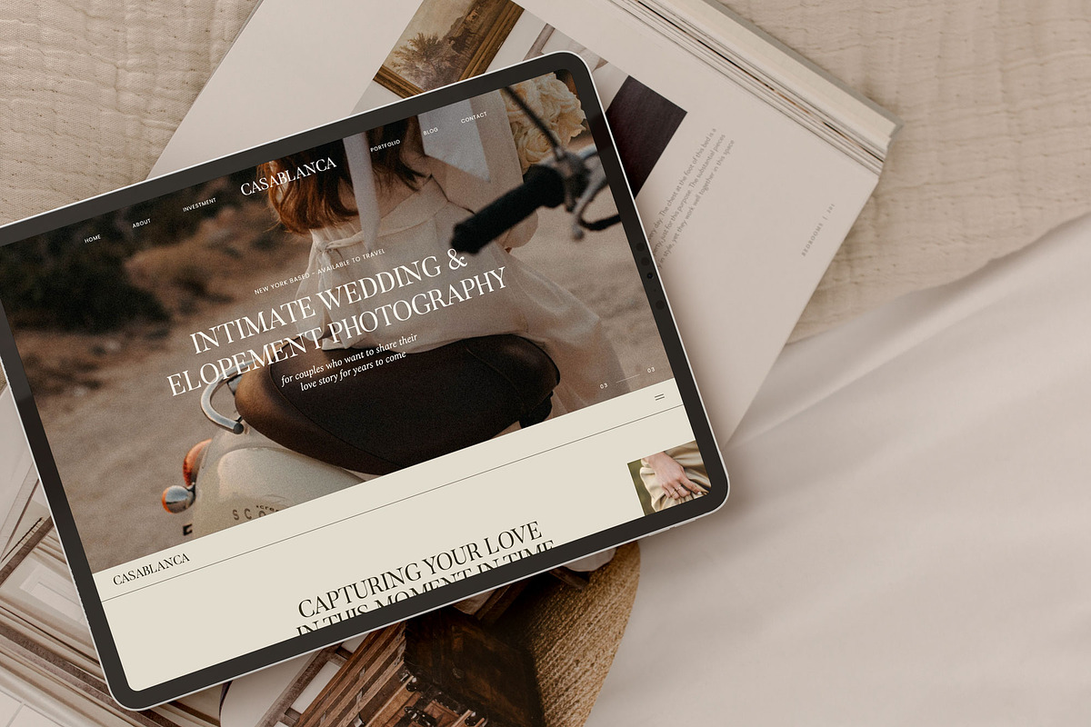 Casablanca | Showit Website Template, a Websites & App Template by Vanilla + Oak (Photo 3 of 5)