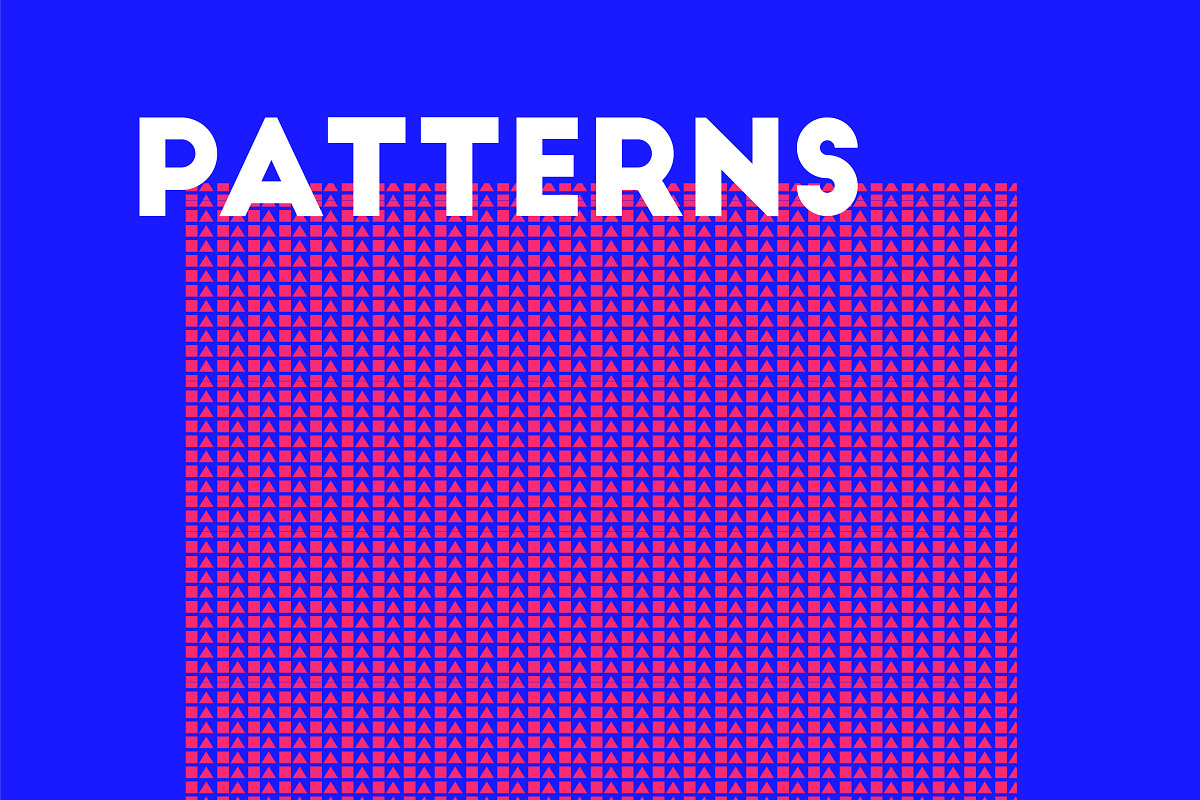 geometric pattern set 2020, a Pattern Graphic by designbydi (Photo 7 of 12)