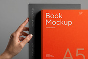 Book Mockup / Deckle 01, a Books & Magazine Mockup by Mockup Cloud (Thumbnail 1 of 2)