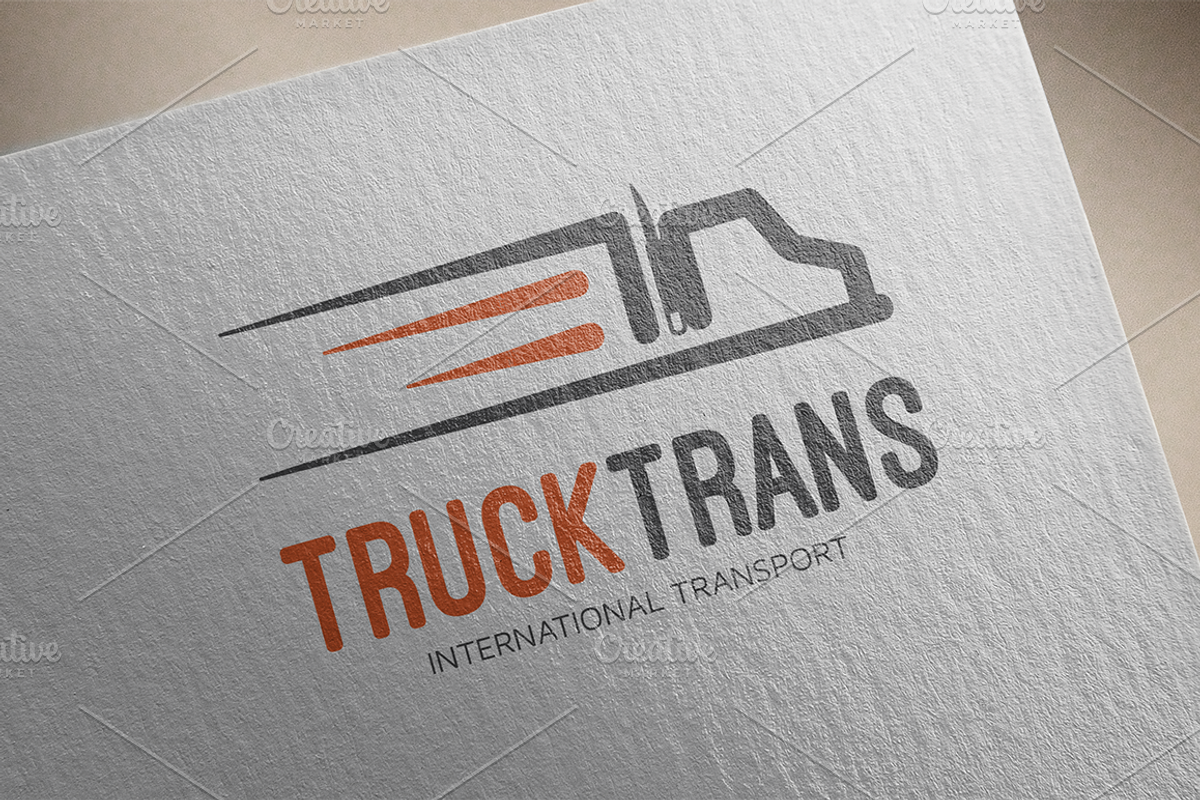 Truck Trans Logo, a Branding & Logo Template by artnook (Photo 1 of 5)