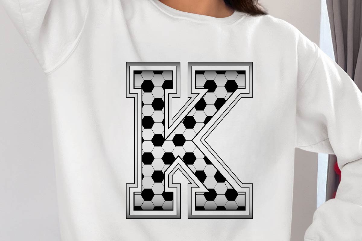 Soccer Alphabets and Numbers SVG, an Object Graphic by EllaMaiyaali (Photo 4 of 6)