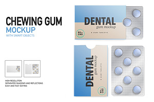 CHEWING GUM MOCKUP