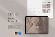 CLAIRE Logo Kit, a Branding & Logo Template by Studio Suvelle (Thumbnail 1 of 18)