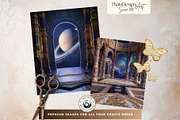 Hindu Mythology Temple Backdrops, a Decorative Illustration by ThatsDesignArt (Thumbnail 11 of 14)