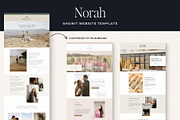 Norah Boho Showit Website Template, a Websites & App Template by Monarch Design Co. (Thumbnail 6 of 9)