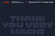 Tralifty, a Sans Serif Font by graphicook (Thumbnail 10 of 10)