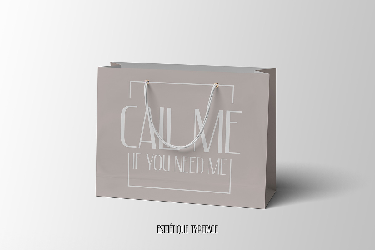 Esthetique - Elegant & Stylish Font, a Sans Serif Font by Krismagraph (Photo 12 of 12)