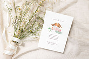 Beryl - Wedding Invitation Suite, an Invitation Template by CinderHeart Designs (Thumbnail 1 of 10)