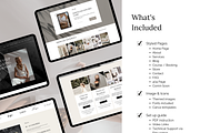 Squarespace Website Theme Template, a Squarespace Template by Peachy Branding (Thumbnail 4 of 9)
