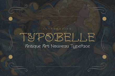 Typobelle - Art Nouveau Typeface
