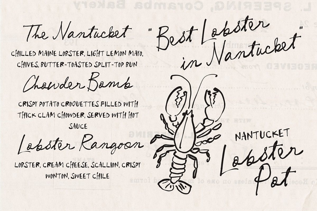 Picasso's Paintbrush Font Duo, a Handwritten Font by Nicky Laatz (Photo 6 of 16)