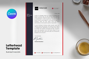 Letterhead Templates, a Stationery Template by Akdesain