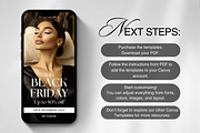 Black Friday Instagram Skincare, a Social Media Template by DesignsbyMariaStudio (Thumbnail 9 of 10)