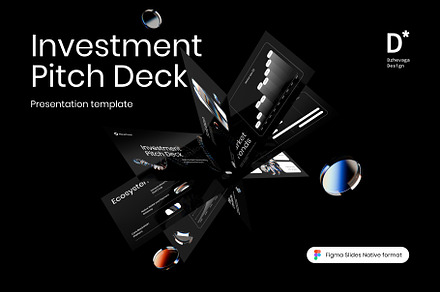 Investment Pitch Deck, a Presentation Template by Dzhevaha Design