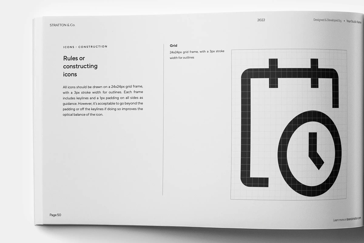 73-Page Brand Style Guidelines, a Presentation Template by Smotrow Related (Photo 6 of 19)