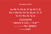 Acormatch Casual Hand Drawn, a Sans Serif Font by 24Design Studios (Thumbnail 11 of 13)