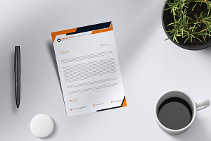 Letterhead, a Stationery Template by Limino™ Studio