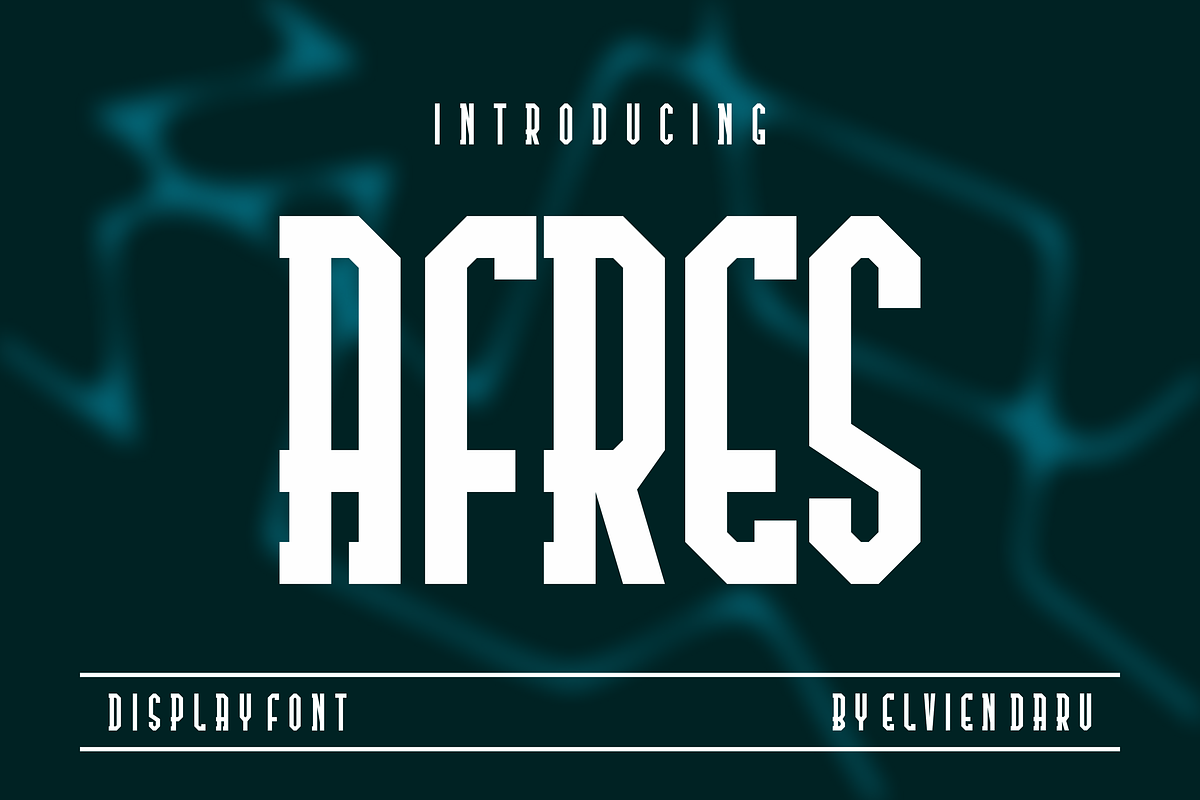 Afres Old School Font, a Slab Serif Font by lelevien