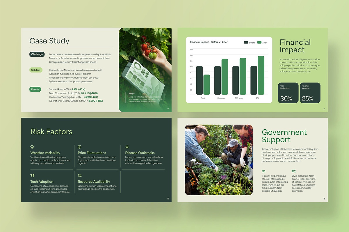 Modern Presentation Template, a Presentation Template by BrandPacks (Photo 5 of 7)