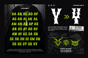 Kramash Typeface, a Blackletter Font by alit design (Thumbnail 19 of 20)