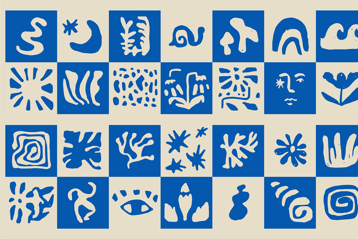 Abstract organic shapes, botanical, an Object Graphic by Anada Arty (Photo 6 of 6)
