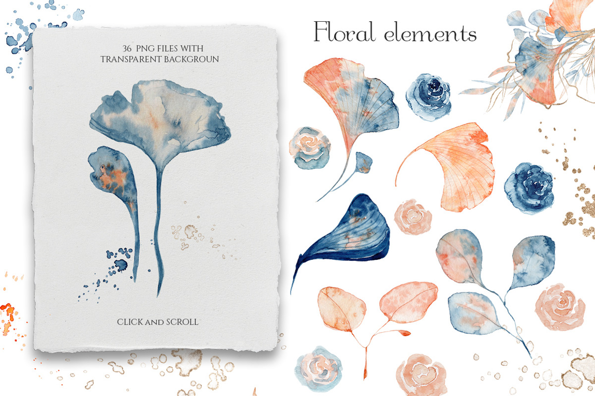 Underwater Watercolor Collection, an Animal Illustration by Evgeniia (Photo 8 of 16)