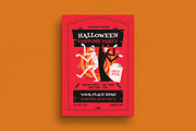 Halloween Costume Party Event Flyer, a Flyer Template by VectorVactory (Thumbnail 1 of 3)