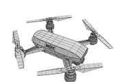 DJI Spark Mini Drone, an Object 3D Model by Tedi Permana (Thumbnail 12 of 13)