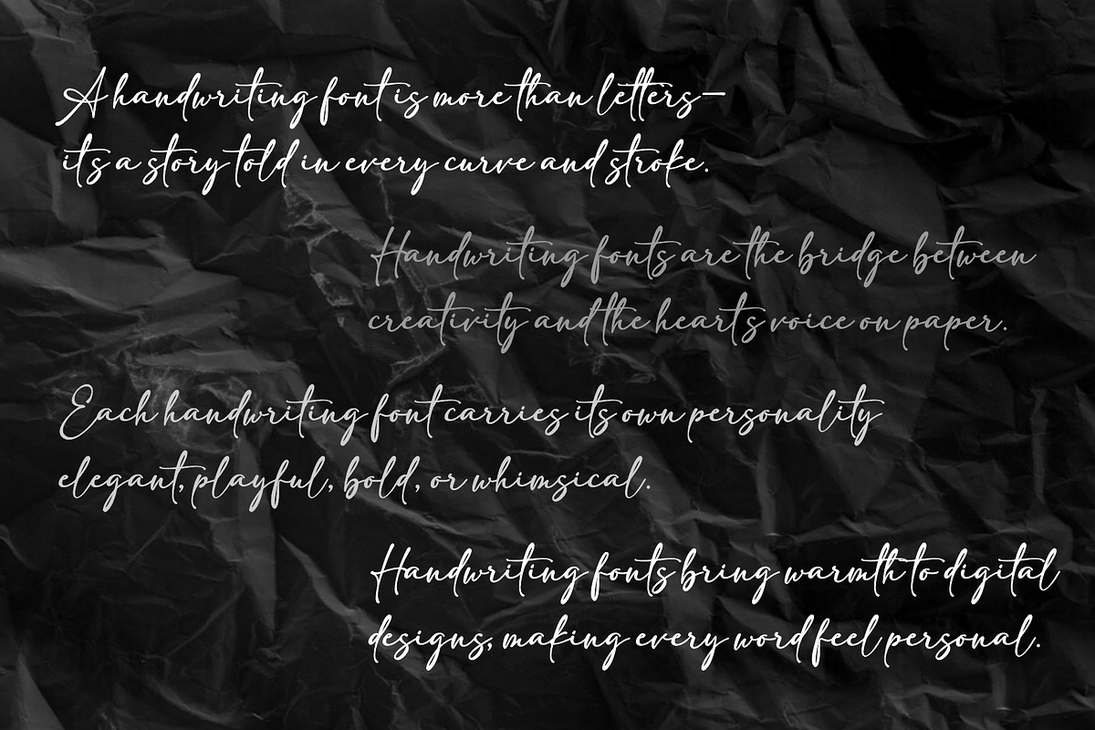 Athaya, a Handwritten Font by almazstudio (Photo 3 of 10)