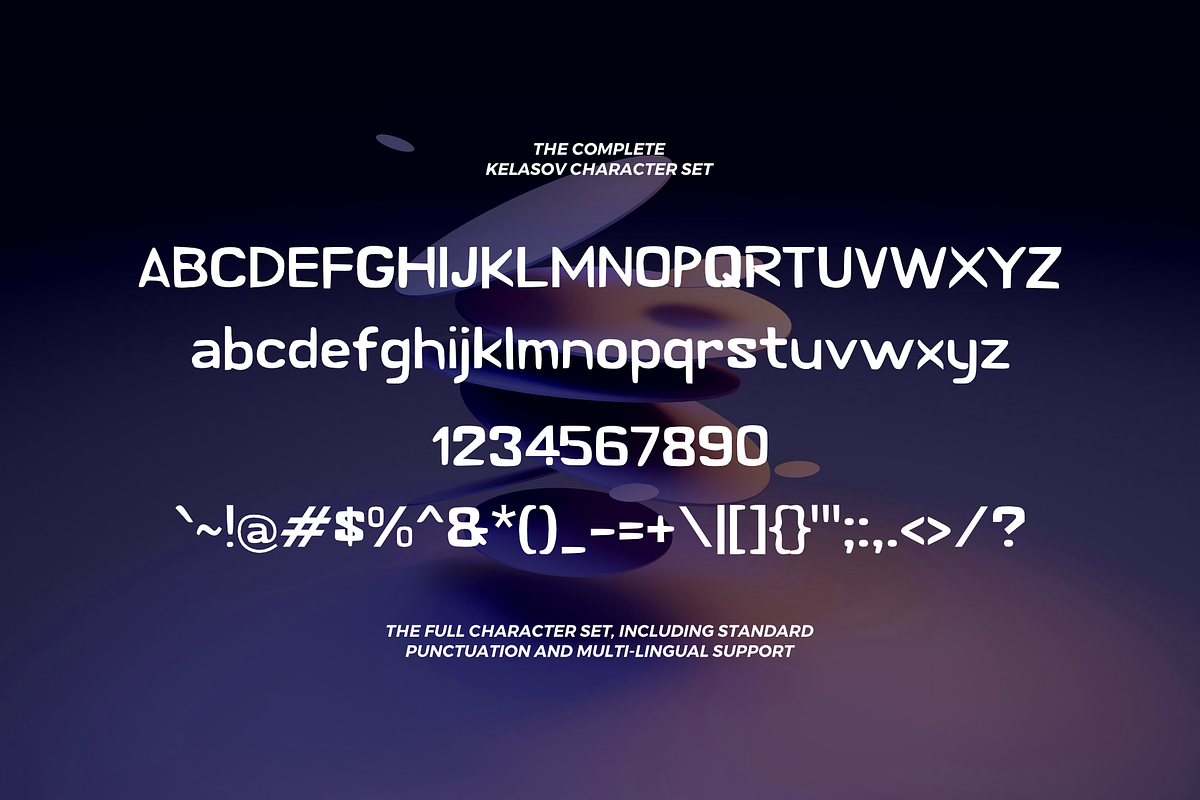 Kelasov Futuristic Display Font, a Sans Serif Font by mesuka (Photo 5 of 5)