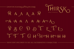 Thirsk - An Elegant Serif