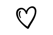 Hand Drawn Heart Doodle Vector Bundl, an Illustration by Creativeshirt (Thumbnail 18 of 48)