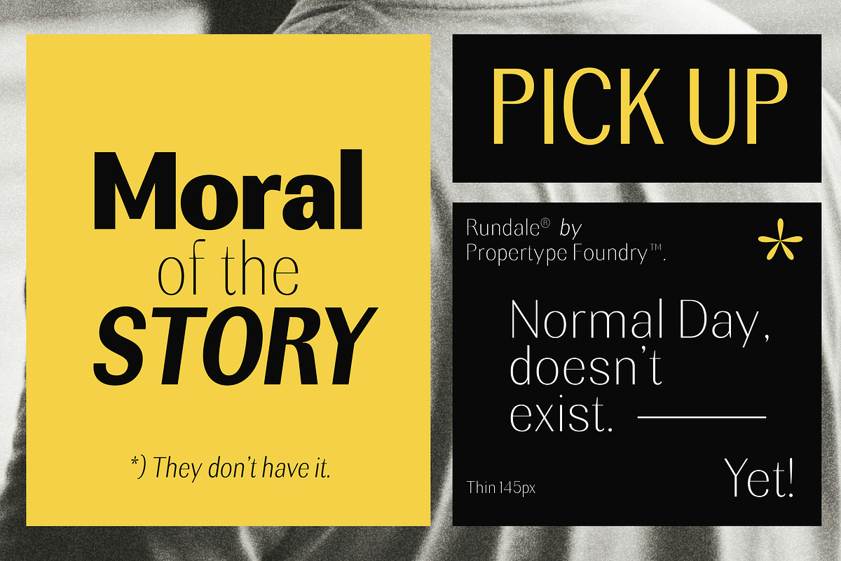 Rundale, a Sans Serif Font by Propertype (Photo 5 of 15)