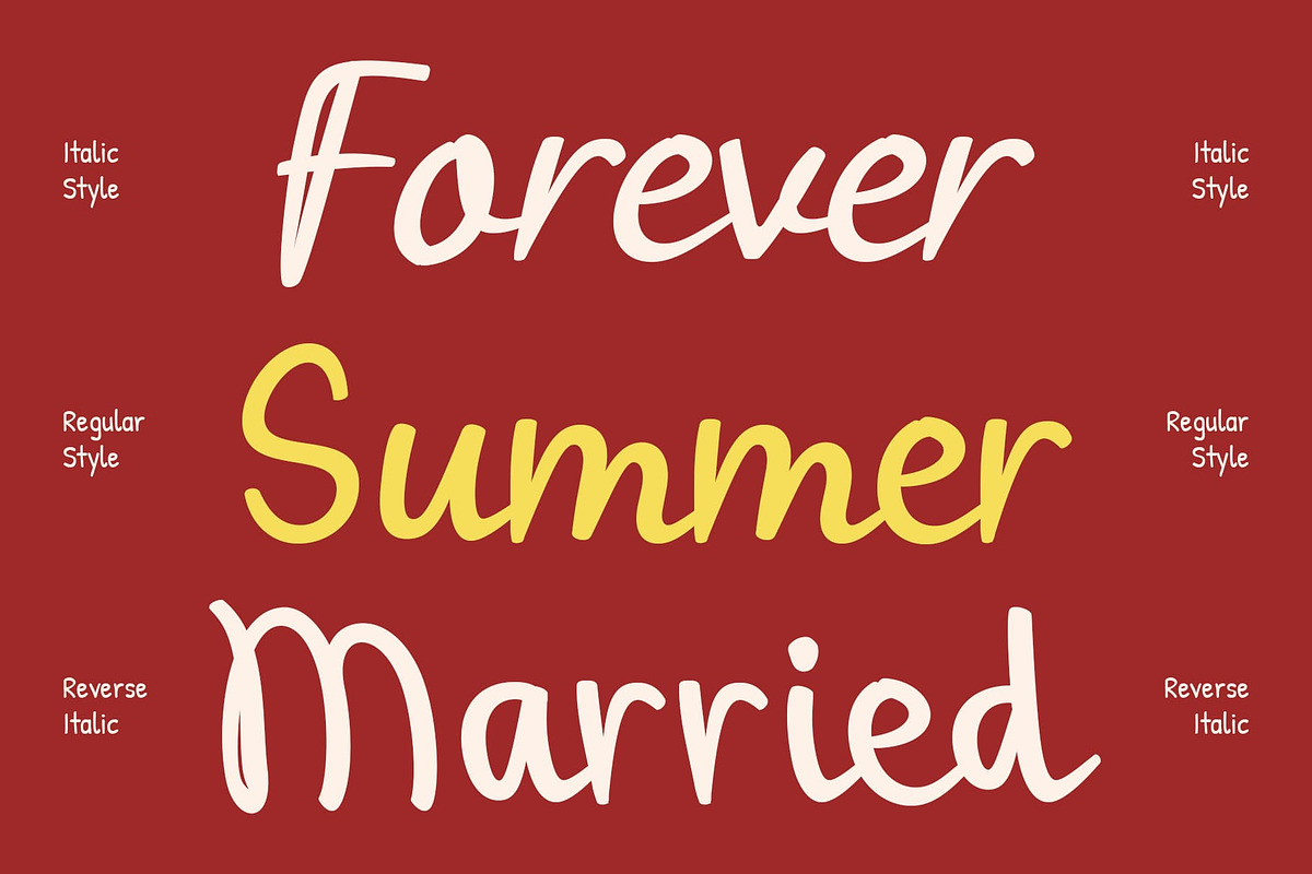 CS Ricotta- Handwritten Script Font, a Script Font by Craft Supply Co. (Photo 3 of 8)