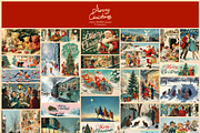 Retro Christmas illustrations, a Seasonal Illustration by Pundateam (Thumbnail 5 of 7)