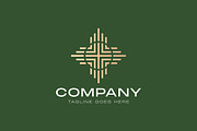 Elegant Geometric Gold Logo, a Branding & Logo Template by Signatoro (Thumbnail 2 of 4)