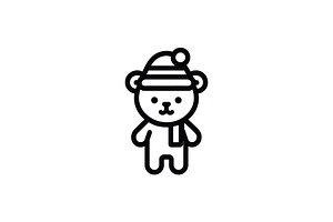 Teddy Bear Logo Design, a Branding & Logo Template by Vectorium Studio