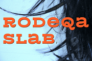 Rodeqa Slab 4F Bold, a Serif Font by 4th february type foundry (Thumbnail 1 of 3)