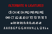 Gnora is a Geometric Sans Serif Font, a Sans Serif Font by Brown Cupple (Thumbnail 8 of 8)