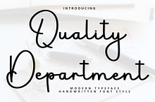 Quality Department