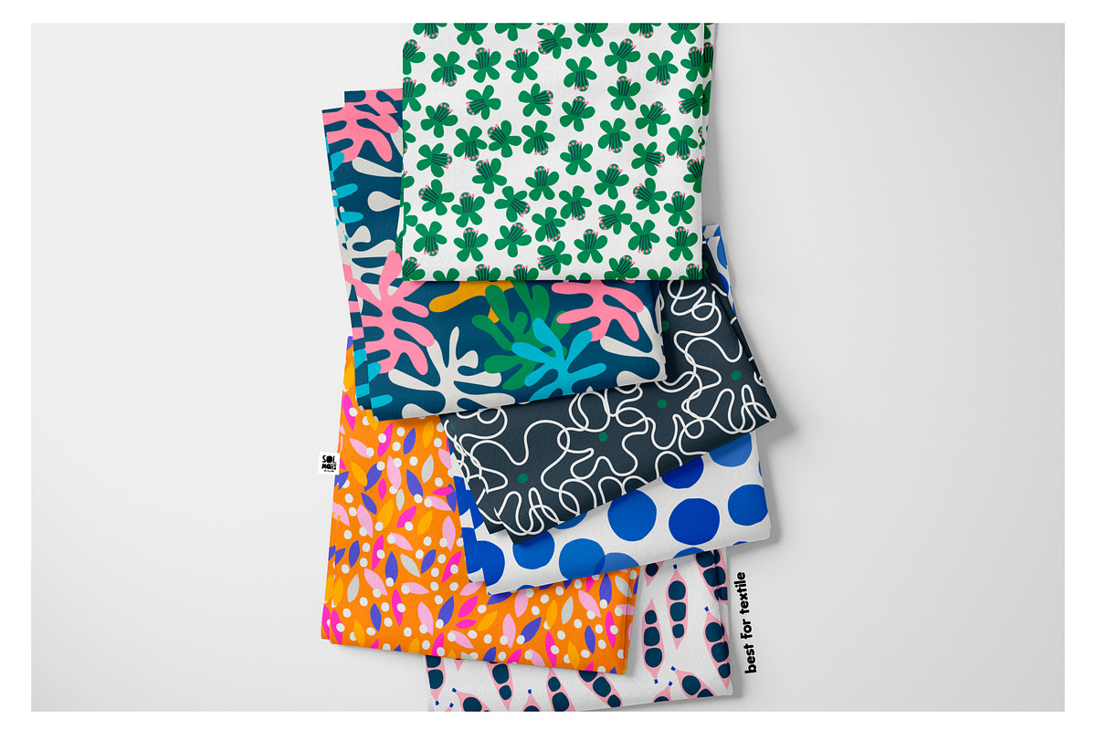 VIBRANT huge patterns pack, a Pattern Graphic by solmariart