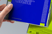 CD Jewel Case Mockup - Hands Holding, a Mockup by Avelina Studio (Thumbnail 3 of 3)