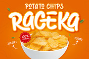 Rada Cenak - Food Display Font, a Handwritten Font by twinstd (Thumbnail 5 of 9)