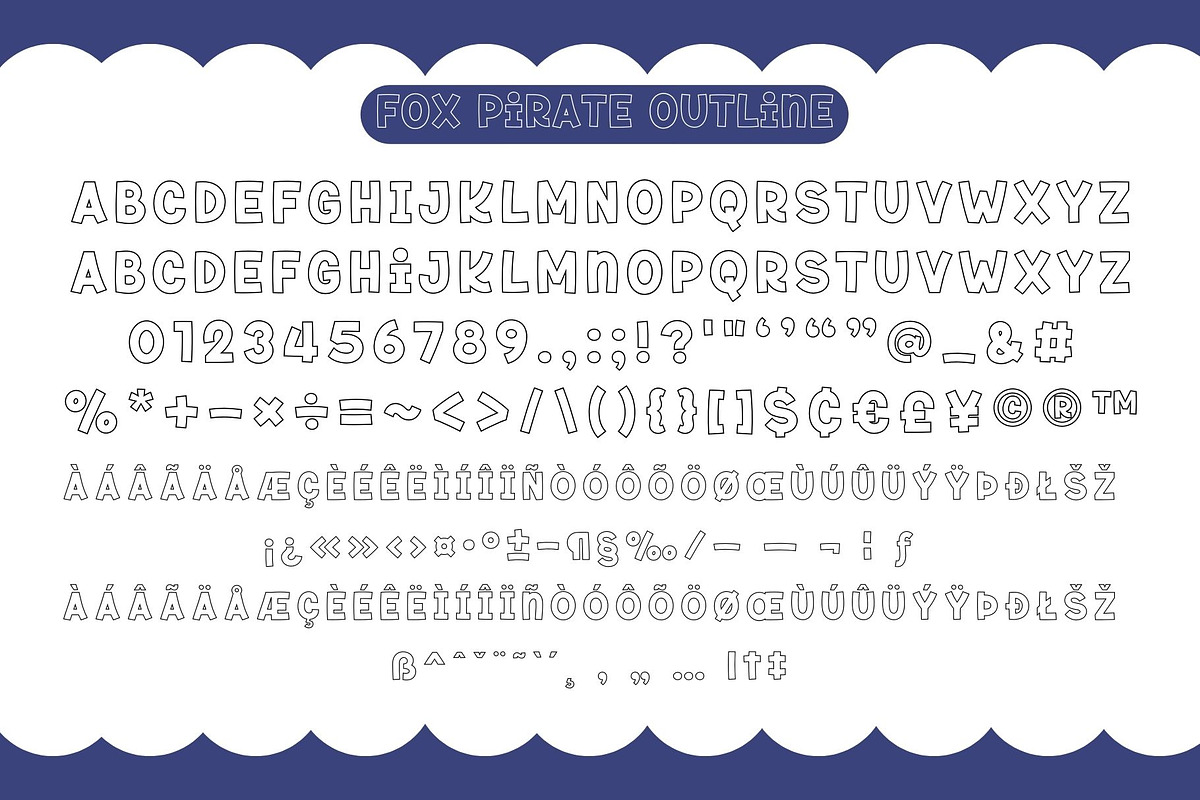 Fox Pirate 5 Fonts Style, a Handwritten Font by Fox7 By Rattana (Photo 9 of 11)